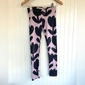 Bobo Choses Organic Cotton Purple+ Navy Flower Leggings